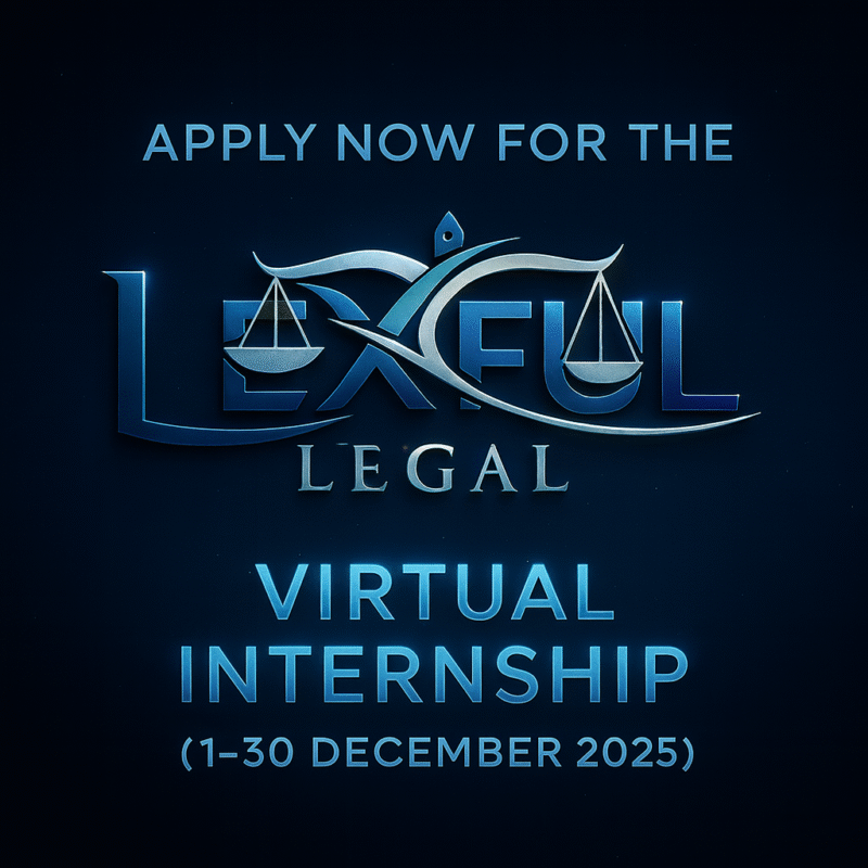 Apply Now for the Lexful Legal – Virtual Internship (1–30 December 2025)