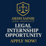 Legal Internship at Ardh Sainik Legal Associate | Apply Now