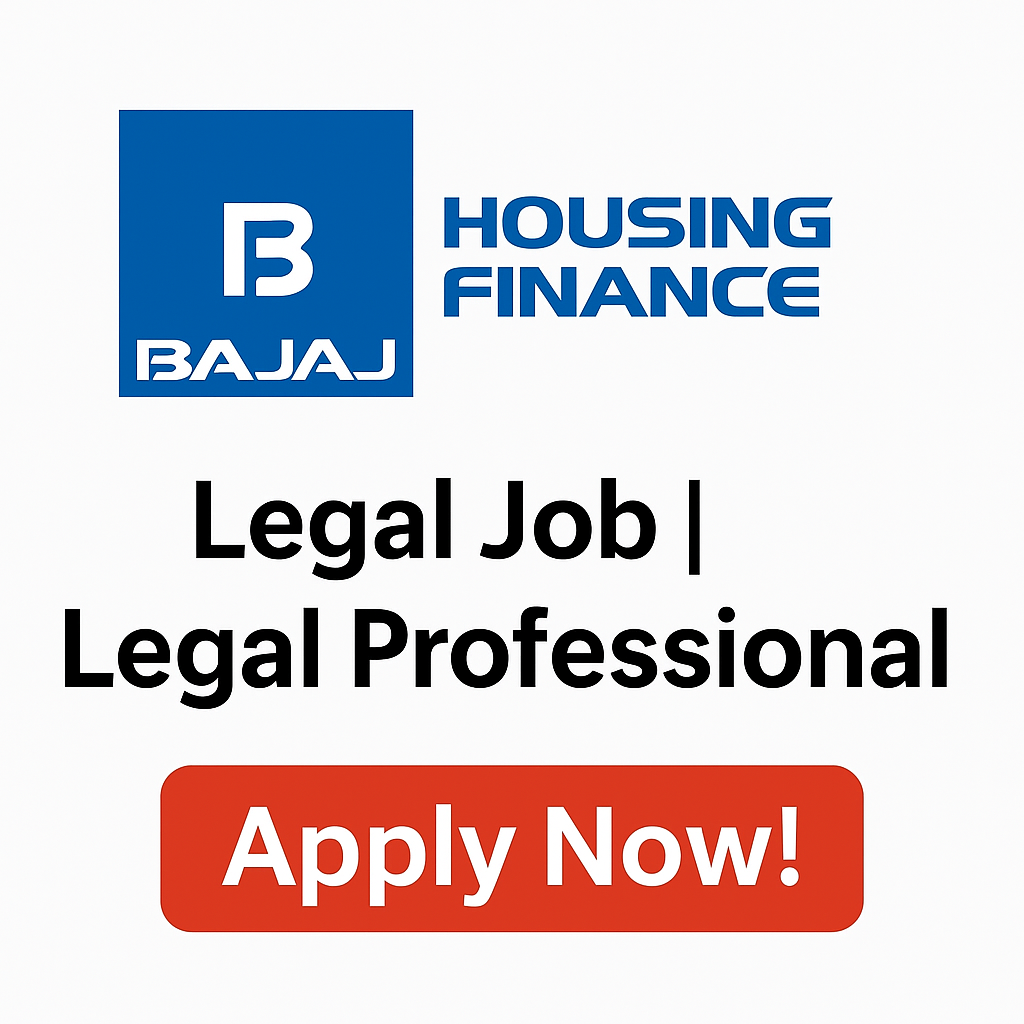 Legal Professional Job at Bajaj Housing Finance | Apply Now