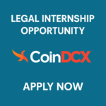 Legal Internship at CoinDCX | Apply Now