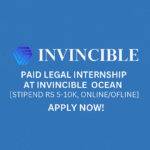 Paid Legal Internship at Invincible Ocean | Apply Now