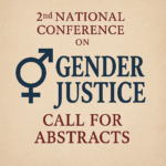 2nd National Conference on Gender Justice – Call for Abstracts