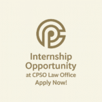 Legal Internship at CPSO Law Office | Apply Now