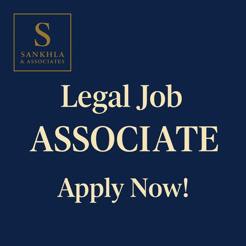 Associate (Legal) at Sankhla & Associates | Apply Now
