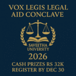 Vox Legis Legal Aid Conclave 2026 | Saveetha University