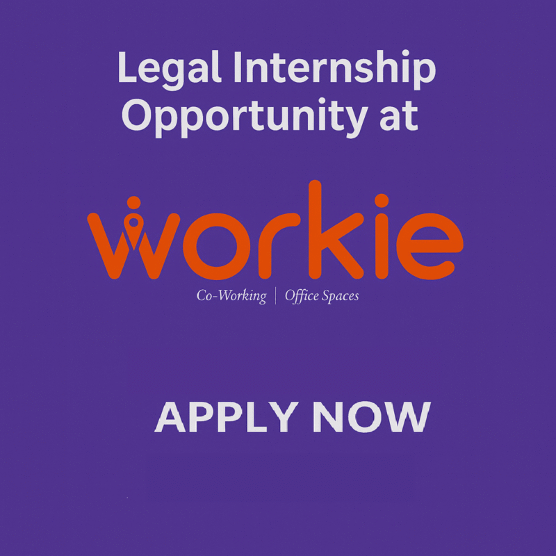 Legal Internship at Workie | Apply Now