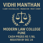 Vidhi Manthan 2026 | Modern Law College Pune