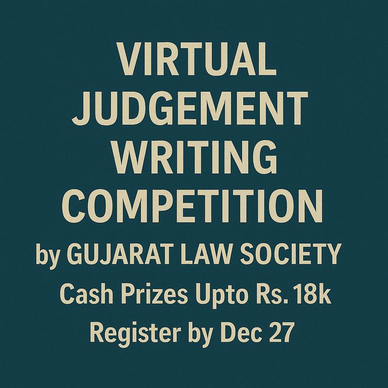 Virtual Judgement Writing Competition | Gujarat Law Society