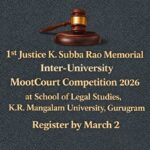 Justice K. Subba Rao Memorial Moot Court 2026