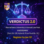 Verdictus 2.0 Law Fest 2026 | Navrachana University